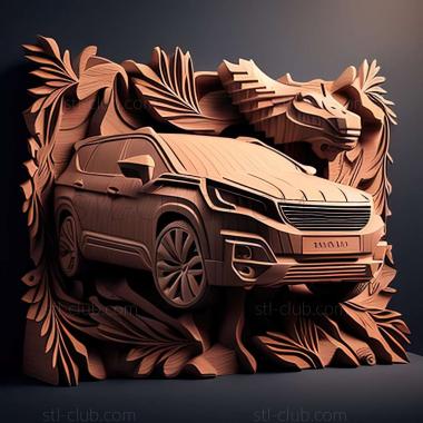 3D модель Peugeot 5008 (STL)